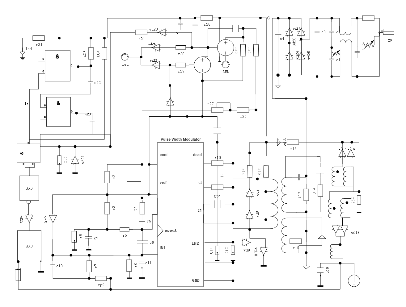 Electric Circuit Diagram | EdrawMax Template