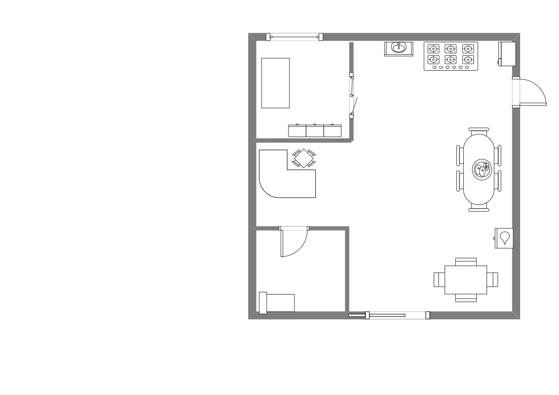 Home Kitchen Floor Plan
