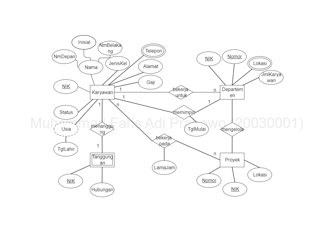 Database System ER Diagram