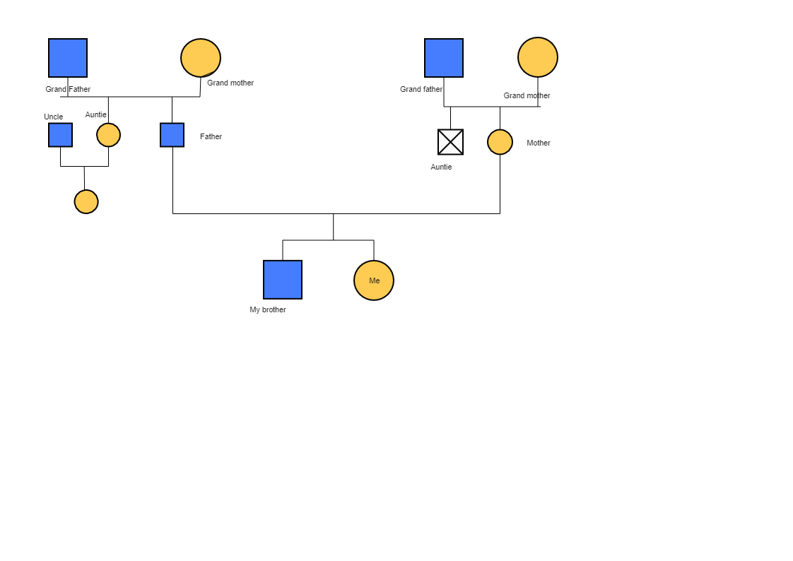 The three-generation Genogram shows multiple generations of a family, starting from grandparents and going all the way to the children. EdrawMax Online is a free genogram tool that allows you to easily create genograms for your project. With EdrawMax Onli