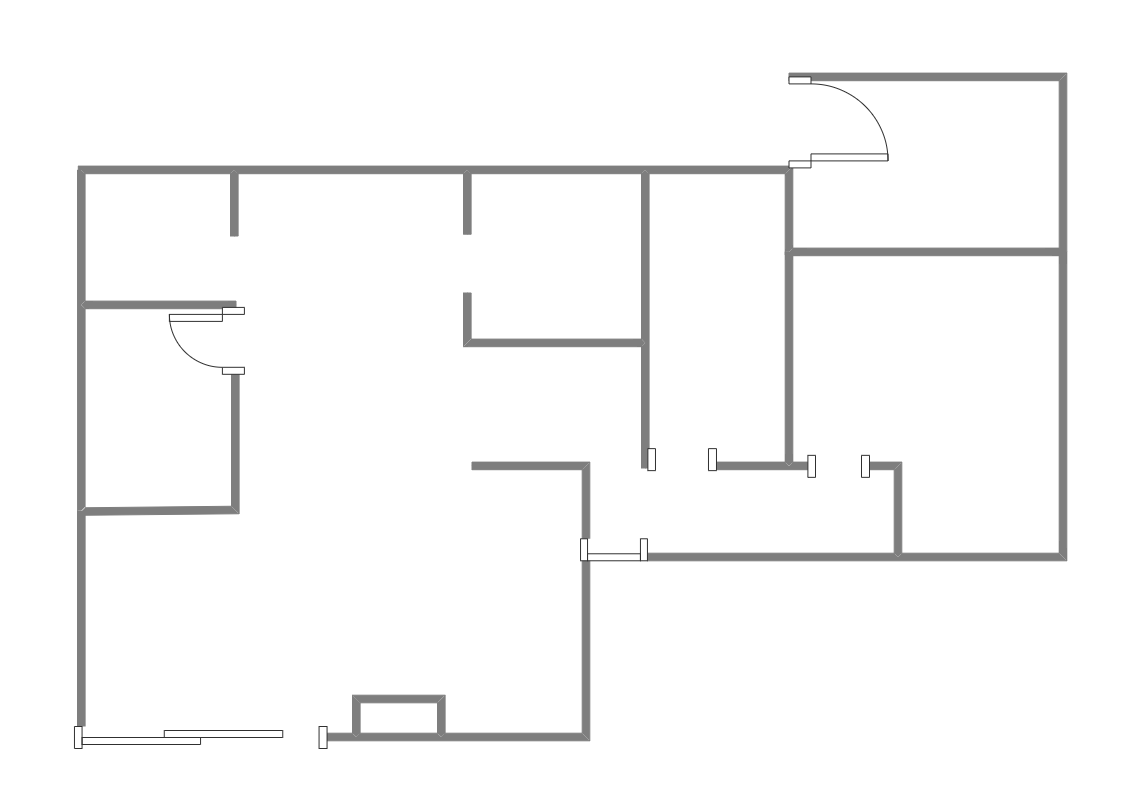 Marc Floor Plan sketch is the basic layout of the ground floor, as seen from above. Creating a floor plan sketch has multiple benefits like it helps to calculate the available open spaces in the interiors for free circulation and the used up areas under f