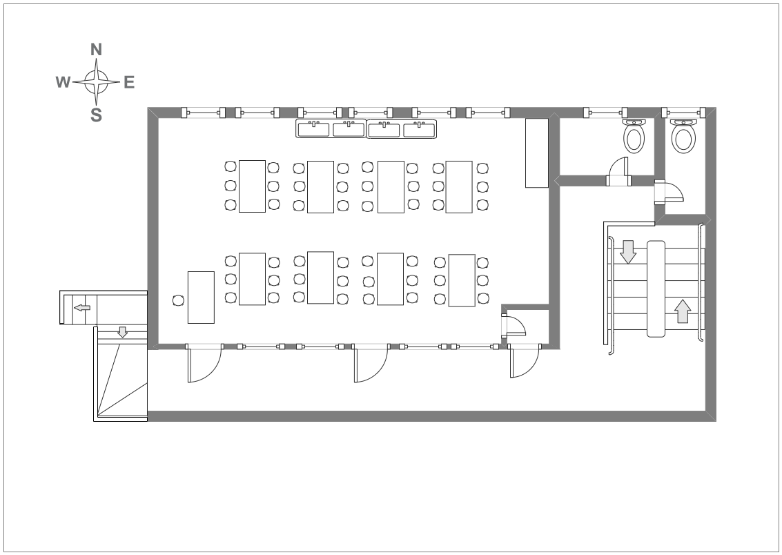 A reception floor plan is a 2D drawing drawn to scale. The reception floor plan blueprint is drawn to scale in keeping with the original dimensions of the reception area. In addition, it demarcates each Area and mentions the dimensions. The 2D room drawin