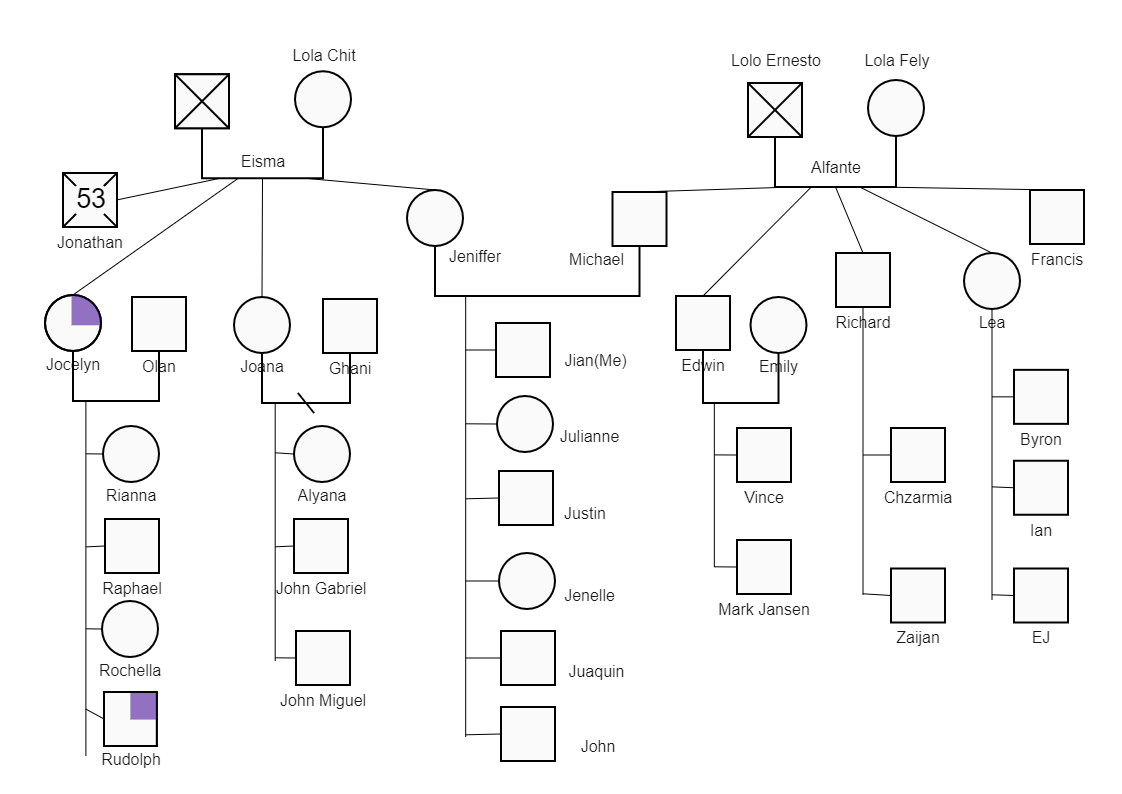 Here is Family Relationship Blank Tree Structure. A genogram is a visual representation of a person's family history and relationships. It goes beyond a typical family tree in that it allows the makers to see patterns and psychological aspects that influe
