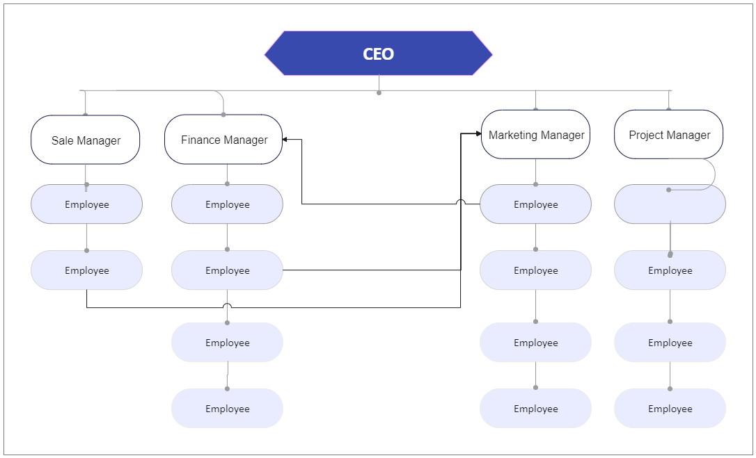 Matrix IT Organizational Chart