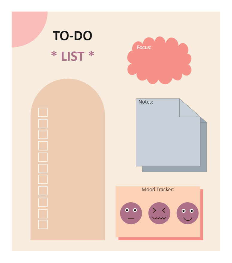 Modern To Do List Planner