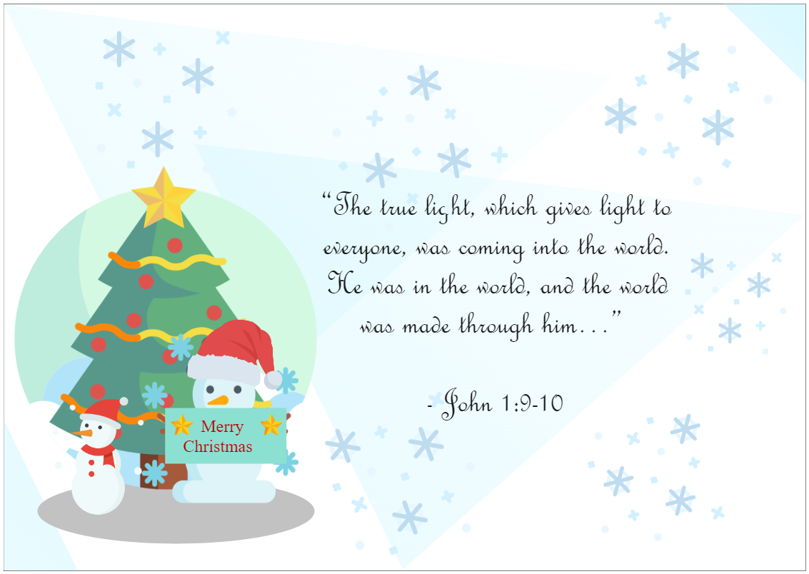 Christmas bible quotes for kids
