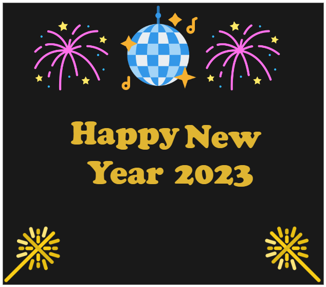 Happy New Year 2023 Celebration Poster