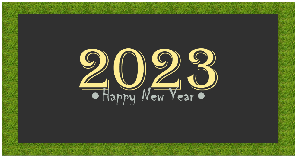 Design template celebration Happy New Year poster