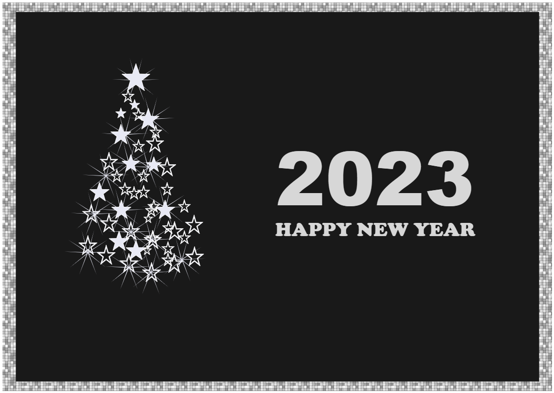 2023 Happy New Year Poster Design