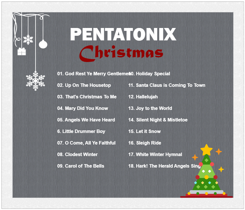 pentatonix christmas music