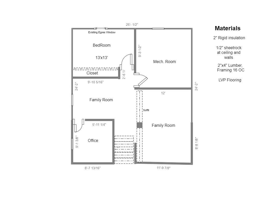 The floor plan allows you to see how people will move around the room. Before going on into more extensive planning or building stages, floor plans make it easy to verify if the space is adequate for its intended use, work through any possible issues, and