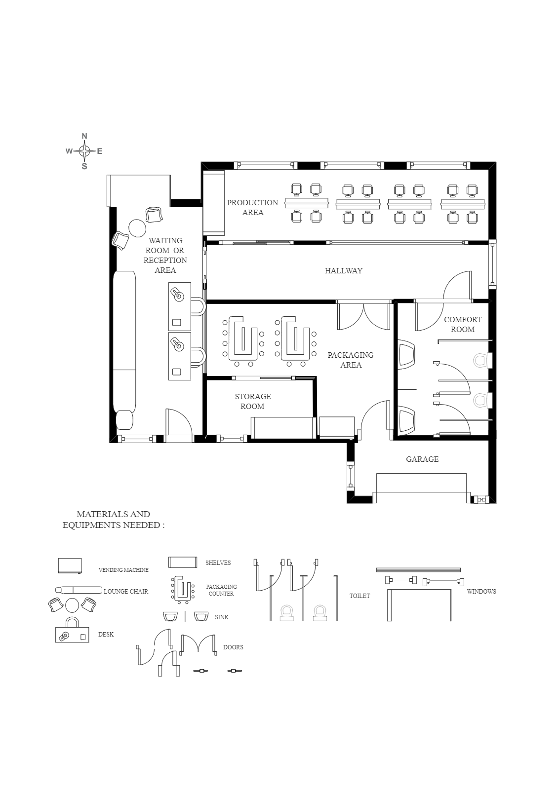 A Simple House Floor Plan