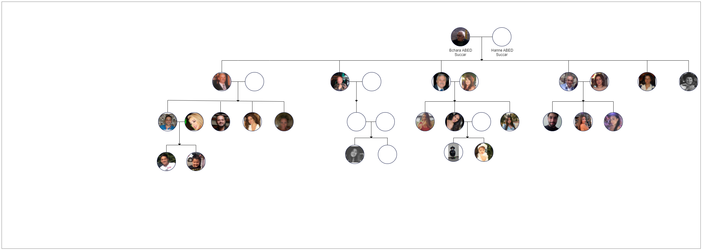 Succar's Family Relationship Diagram