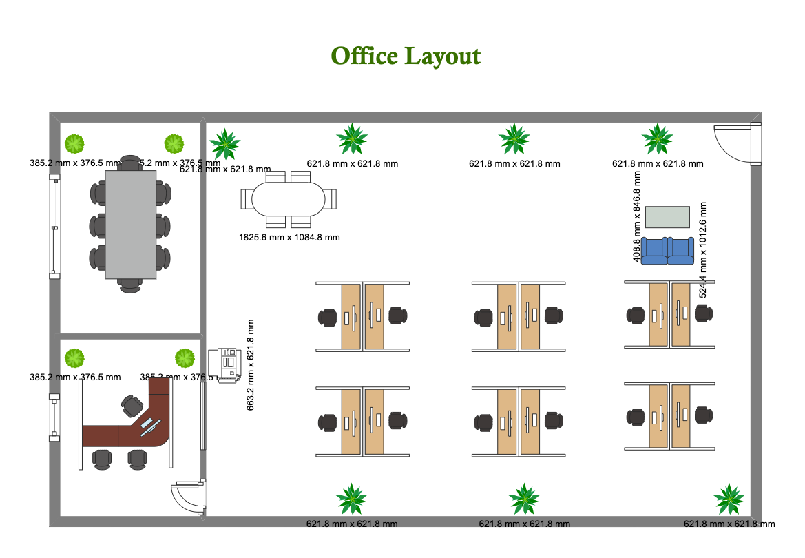 Office Layout Example
