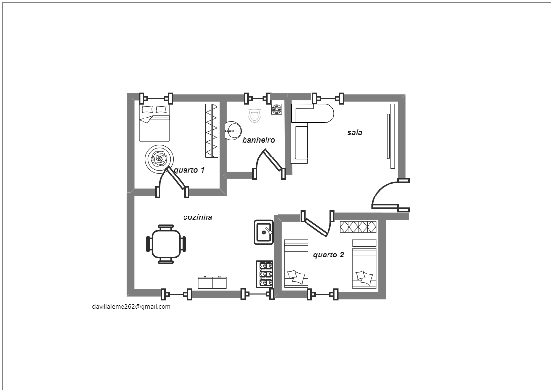 A Simple House Layout
