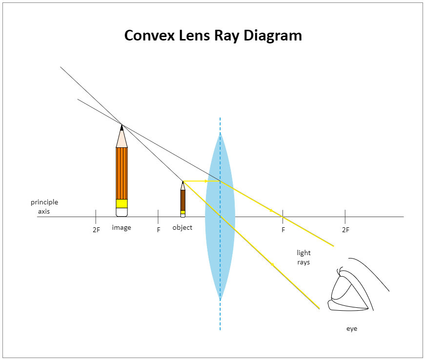 Convex Lens Ray Diagram