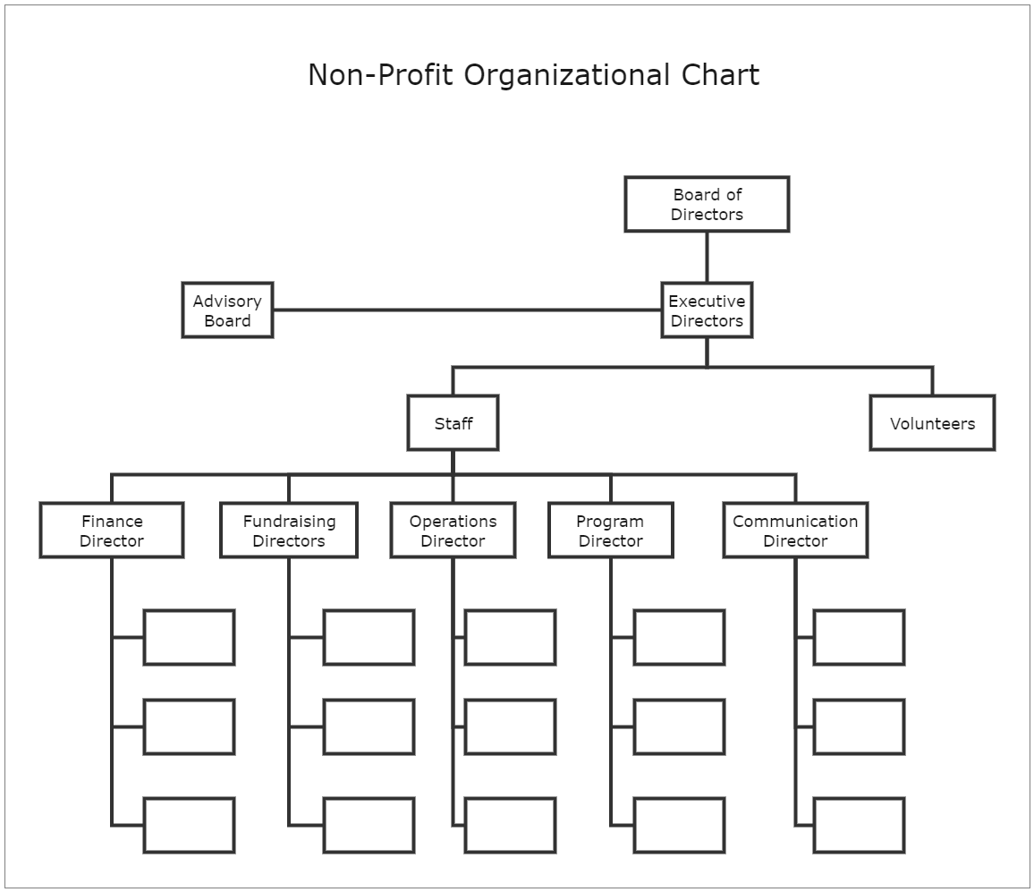 Non Profit Organizational Chart