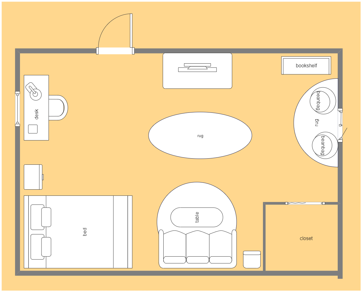 Dream Bedroom Floor Plan