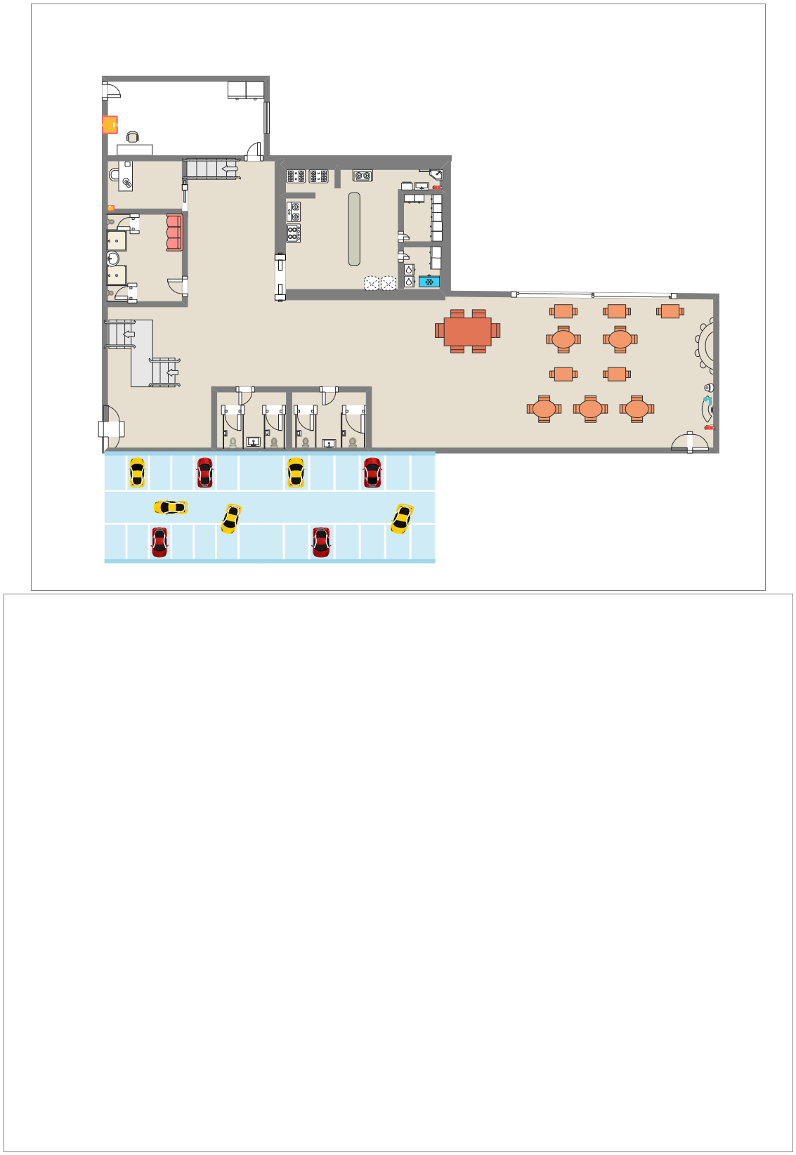 Restaurant Floorplan Template Sample