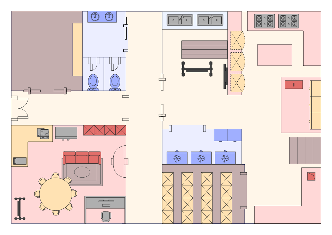 Swift Sweets Facility Layout