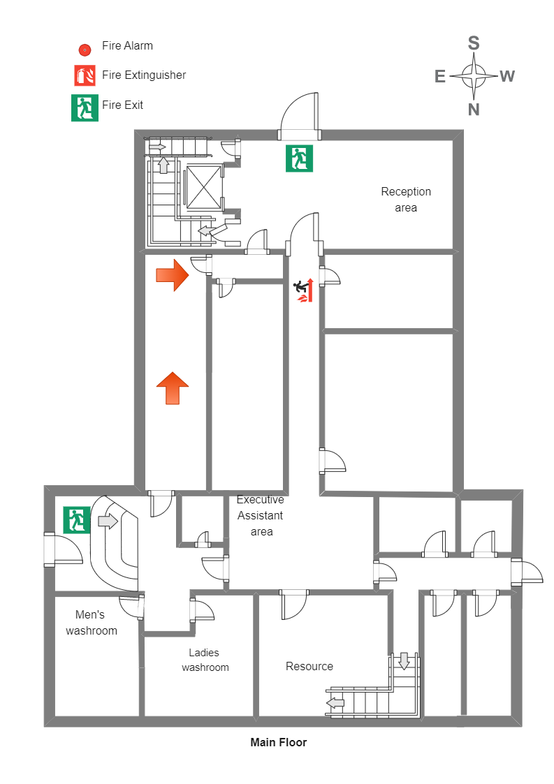 Main Floor Escape Plan