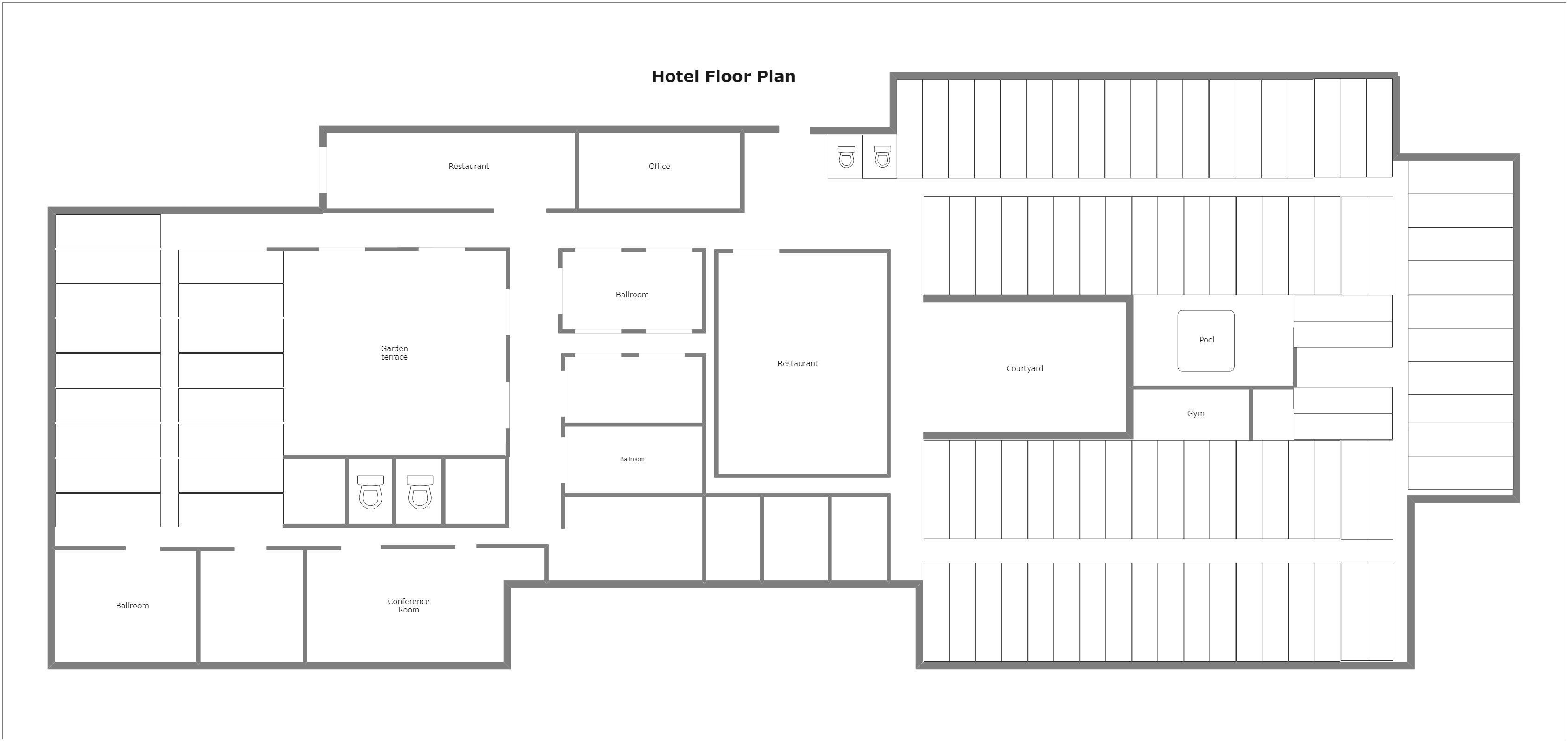Hotel Floor Plan Example