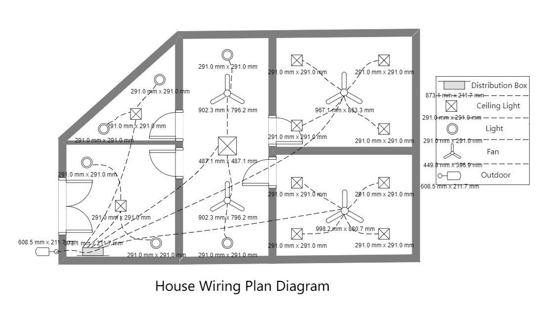 House Wiring Plan Diagram For Electric Wiring