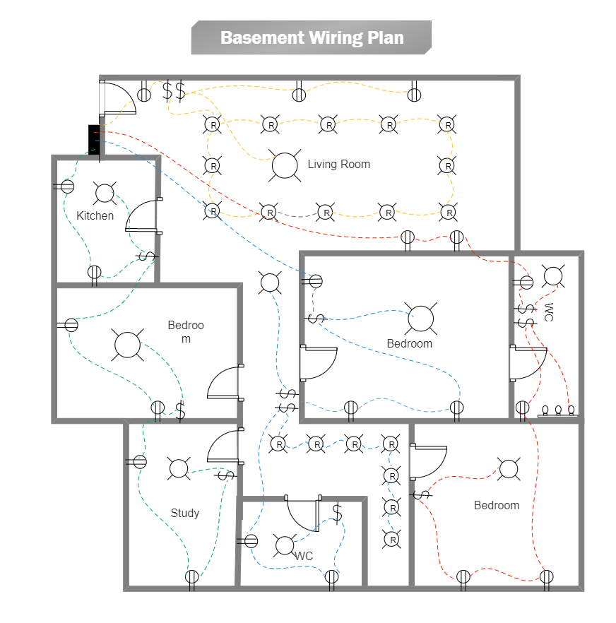 Basement Electrical Plan