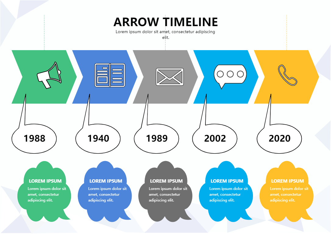 Arrow Timeline