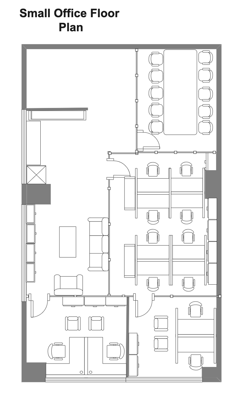 Small Office Floor Plan Layout