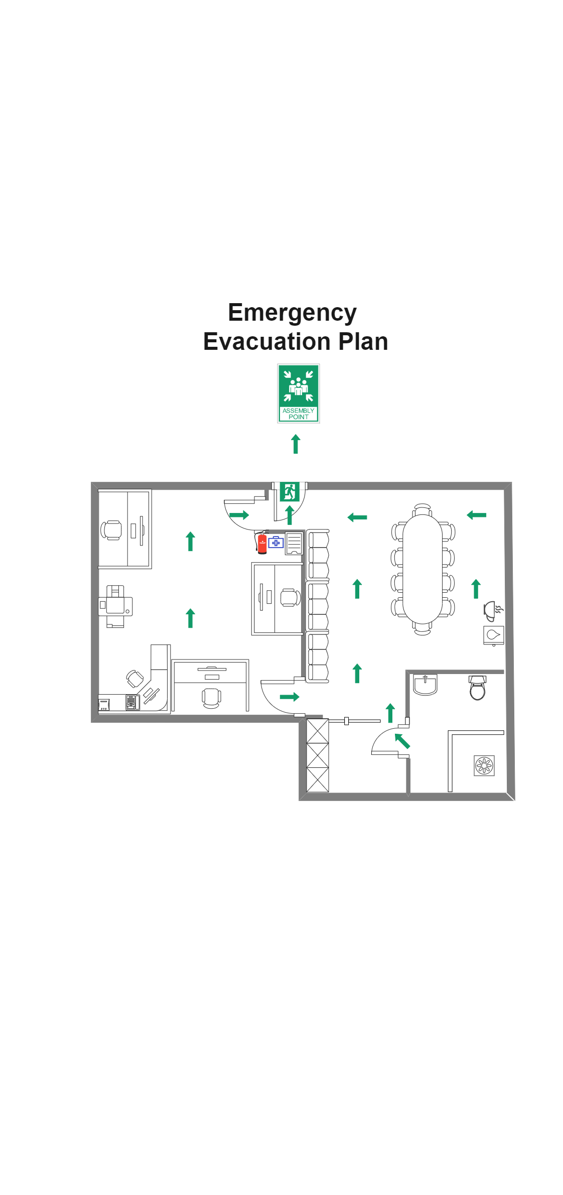Simple Emergency Evacuation Plan