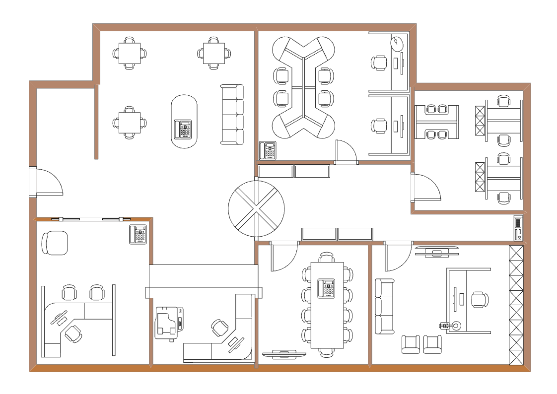 Floor Plan Layout For New Office Design