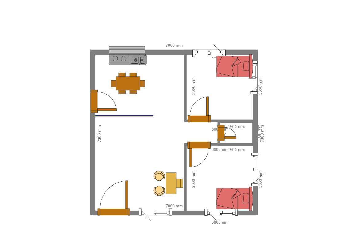 Simple Tenant House