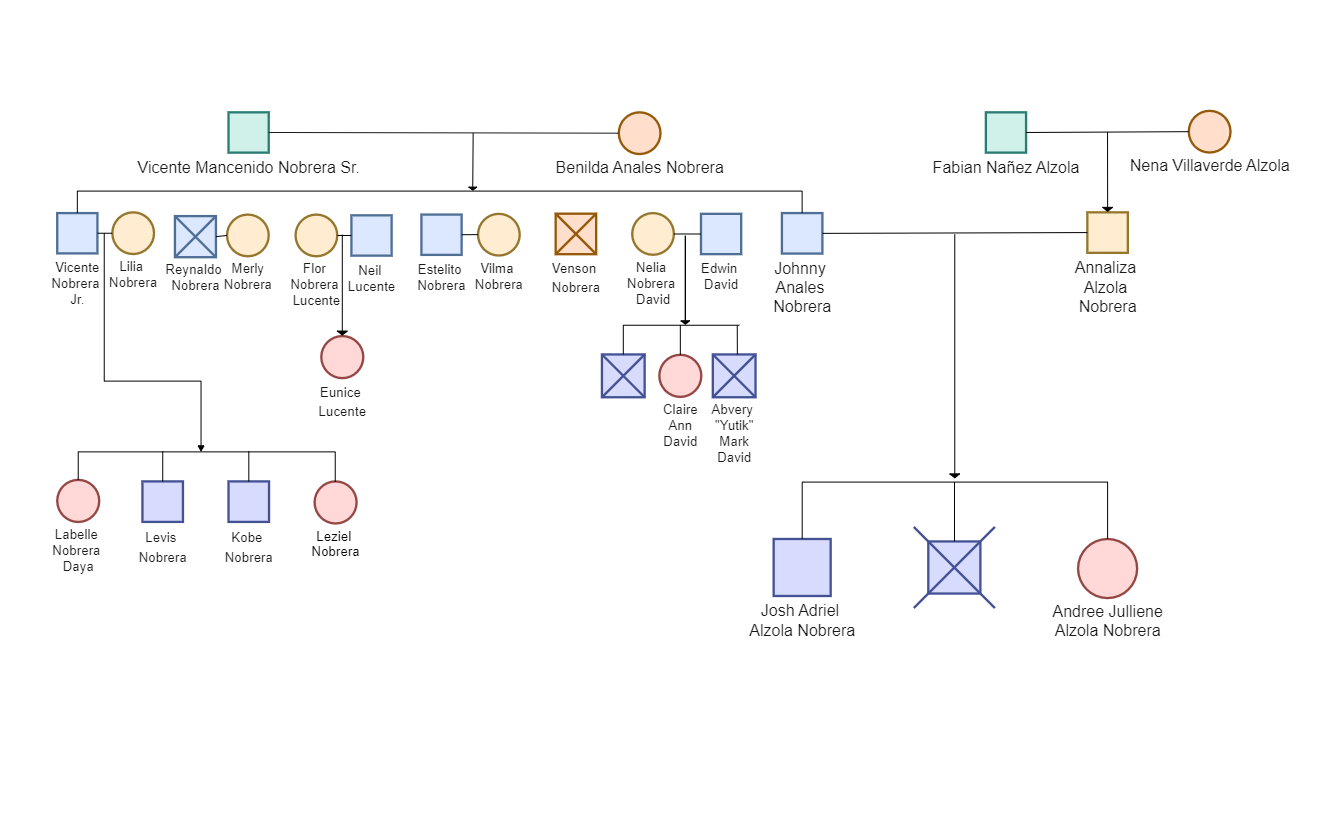 Colorful Genogram