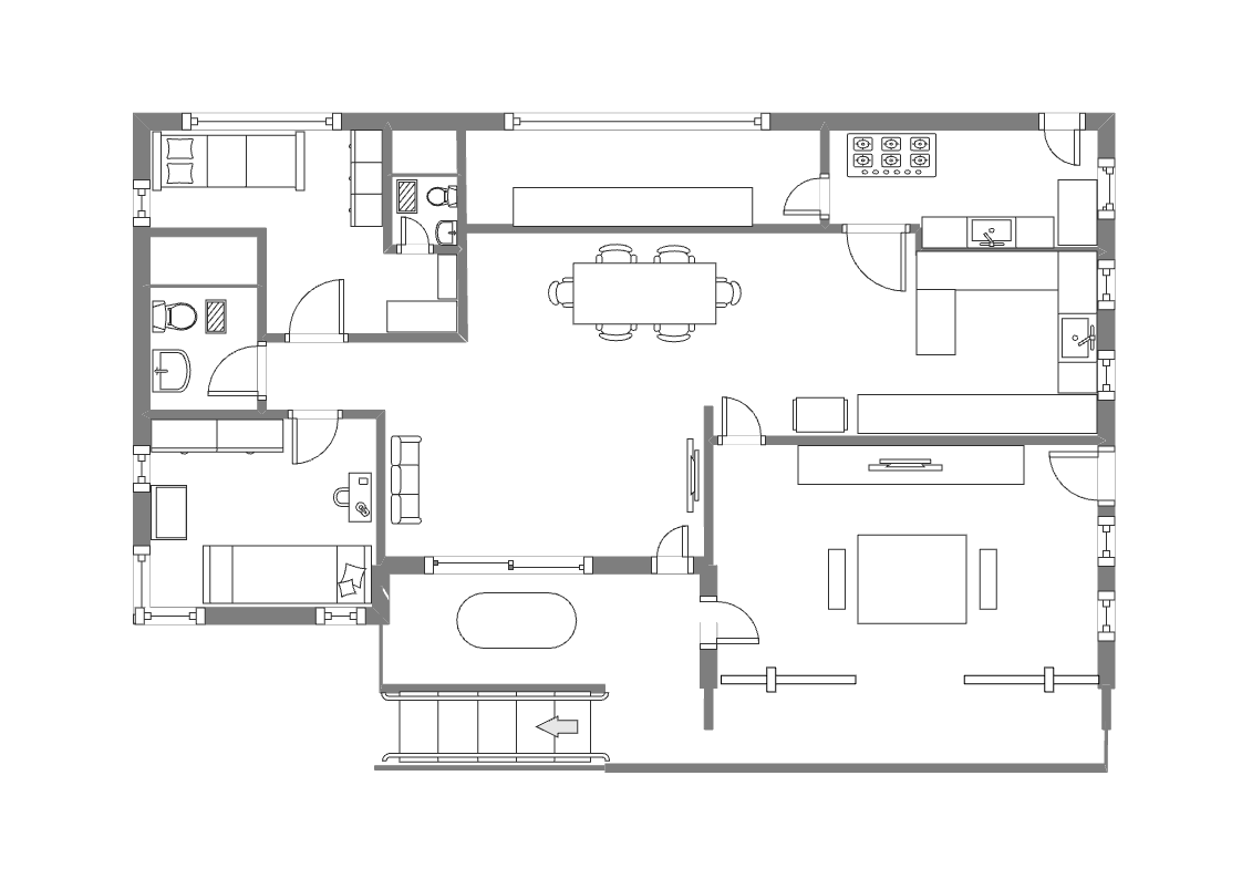 Floor Plan Design With Modular Kitchen For Beginners