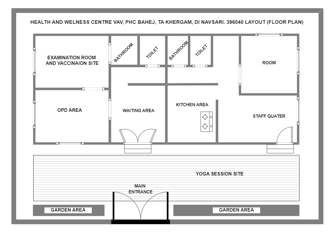 Health And Wellness Center Layout