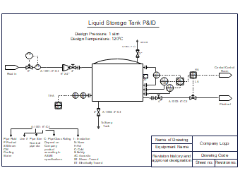 Liquid Storage Tank Diagram