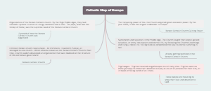 Catholic Map of Europe