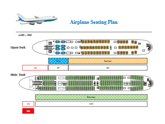 Airplane Seating Plan