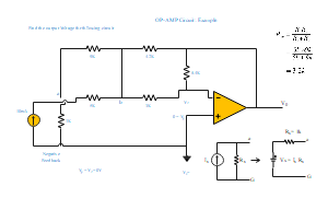 Op Amp Circuit Example