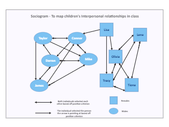 Sociograms for Patterns of Organization