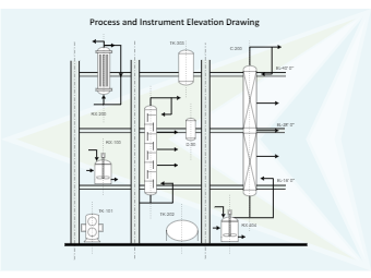 Process Elevation Drawing