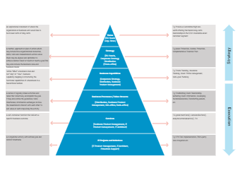 Business Pyramid Capability Map