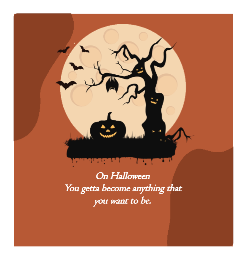 Quote About Halloween Instagram Post