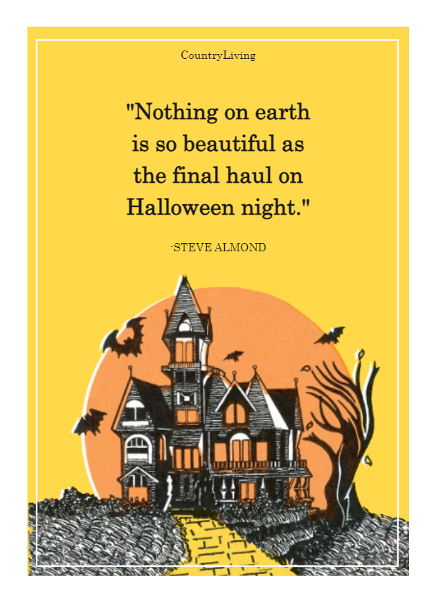 Steve Almond Funny Halloween Quote