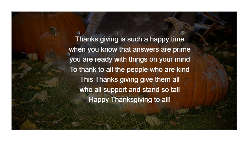 Funny Thanksgiving Quote