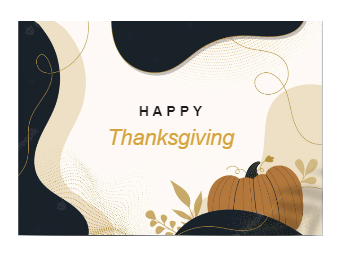 Happy Thanksgiving Card Online
