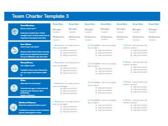 Team Charter Template