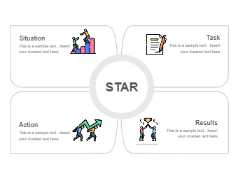 Star Interview Method PowerPoint Templates