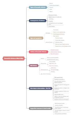 Domestic Violence Mind Map